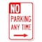Signmission No Parking Anytime with Arrow Right Heavy-Gauge Aluminum Sign, 12" x 18", A-1218-23778 A-1218-23778 - alternate 1
